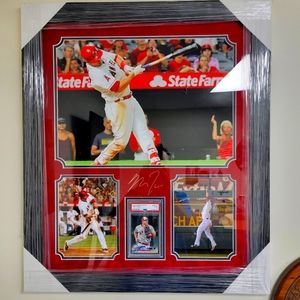 Los Angeles Angels Mike Trout PSA graded card